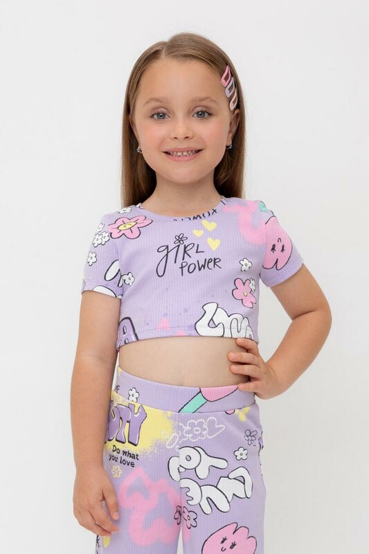 фуфайка (футболка)-топ для дев